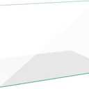 Upgraded MHL62691504 Refrigerator Glass Shelf Compatible with Kenmore LG Refrigerator Shelf Tempered Glass 31"x16" MHL42613212 Crisper Drawer Cover LG Fridge Shelves Replacement LMXS27626S LFX28978ST