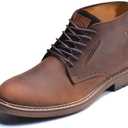 Arkbird Chukka Boots Fashion and Comfort Casual Oxfords Ankle Lace Up Boot (11.5, Dark Brown)