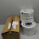 Core 300 Replacement Filter for LEVOIT Core 300S and Core 300-P Air Purifier, 3-in-1 H13 True HEPA Filter Replacement, Compared to Part # Core 300-RF, 2 Pack, White, By Improvedhand
