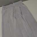 ODODOS Modal Soft Wide Leg Pants for Women High Waist Casual Relaxed Pants with Pockets, 31" Inseam, Grey Blue, Small