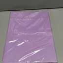 2 x Youngever 6 Pack Heavy Duty Plastic Two Pocket Folders, Heavy Duty Plastic 2 Pocket Folder (Mauve)