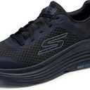 Skechers Men's Max Cushioning Endeavour Sneaker (9.5, Black/Black)
