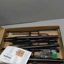 AILBTON 10Ft String Light Poles 6 Pack,Light Poles for Outside Lights,Outdoor with Fence Brackets Hanging Lights,Metal Stand Deck Patio Backyard