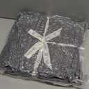 blunique Waffle Knit Throw Blanket, Luxury Cozy Chunky Knit Throw Blanket for Couch, 50 x 60 Inch Thick Ultra-Soft Feather Yarn Knitted Blanket for Sofa, Bed, Home Decor - Grey