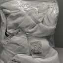 NICETOWN Full Shading Curtains 90 inches Long 2 Panels Set for Windows, Super Heavy-Duty Black Lined Blackout Curtains for Bedroom, Privacy Assured Window Treatment (White, Pack of 2, 52 inches W)