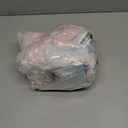 NICETOWN Baby Room Decor, White Gauze & Blackout Drapes Assembled, Star Cut Romantic and Colorful Curtain with Versatile Styling Options for Birthday Party (Blue & Purple & Pink,   W52 x L84)1 Panel