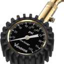 Vondior Tire Pressure Gauge (0-100 PSI) Certified ANSI Accurate with Large 2 Inch Easy to Read Glow Dial, Low - High Air Pressure Gauge. Tire Gauge for Car and Trucks Tires