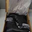 JBU Women's Antonio Fashion Lace Up Comfort Casual Waterproof Mid Calf Boot (12, Black)