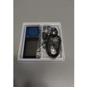 64GB MP3 Player with Bluetooth 5.3, Music Player with HiFi Audio for Sports Runners, 2.4 Inch Screen MP3 Player Built-in HD Speaker Voice Recorder, Extended up to 128GB, Headphones Included, Blue