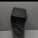 Cesun Bathroom Can with Lid, 4 Gallon Motion Sensor Garbage Can Automatic Touchless Cans, Slim Plastic Smart Waste Basket for Bedroom, Office, Living Room, Black