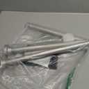 AIZESI Brushed Nickel Shower Curtain Rod, Adjustable 42-74 Inch Tension Shower Curtain Rod, 1" Diameter Shower Rod No Drilling, Anti-Slip, Premium Stainless Steel Anti-Rust