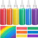 Libima 12 Pcs Art Sand Colored 9oz Sand Bottles for Kids DIY Arts and Crafts Kit for Drawing Wedding Sandbox Decorations Collection Bottles Arts Kit