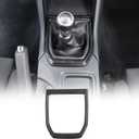 Daeiclru Gear Shift Panel Cover Trim Compatible with Subaru WRX 2022 2023 2024 2025, Gear Shift Control Anti-Scratch Panel Decorative Sticker Trim Frame Interior Accessories (Carbon Fiber Pattern)