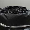 Outdoor Dog Kennel Cover for 10'Dx10'Wx7'H with Grids and Transparent Window, 600D Full Coverage & Silver-Coated Interior Waterproof Dog Crate Cover for Large Dog Cage Outdoor (Cover Only)