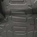 KEMIMOTO 2020-2025 PRO XP Floor Mats Liners Front TPE Anti-Slip Floor Mat All Weather Protection Accessories Black Compatible with Polaris RZR PRO XP 2020-2025