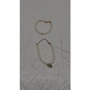 2 Pearl Bracelets