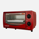 Brentwood TS-345R Stainless Steel 4 Slice Toaster Oven, Ruby Red