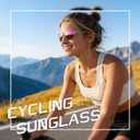 Polarized Running Sunglasses for Women Mens Sun Glasses for Cycling Fishing Driving Golf UV Protection