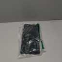 Kitchen Sink Mats, 2Pcs Adjustable Black PVC Sink Protector Mats for Stainless Steel Sink or Porcelain Sink, Dish Drying Mat for Bathroom Kitchen Sink Countertop, 15.8 x 12 inch