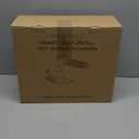 Petgravity Smart Cat Water Dispenser - Stainless Steel Water Bowl, Self-Refill Cat Water Fountain Automatic Water Dispenser for Cats & Small Dogs, 3.5L/118.4oz