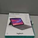 Logitech Combo Touch, Detachable iPad Keyboard Case (10th gen and A16) with Large Precision Trackpad, Full-Size Backlit Keyboard, and Smart Connector Technology - Oxford Gray