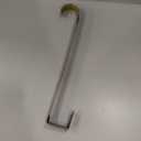 12" Metal Wreath Hanger for Front Door, Tools-Free Wreath Hanger Heavy Duty, Over-the-Door Hooks for Hanging Welcome Sign, Wreath Holder for Easter, Halloween, Fall, Christmas Decorations(Gold) | for Front Door, Non-Scratch, Damage-Free, Heavy Duty, Wreath Holder