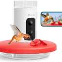 Birdfy Hummingbird Feeder with Camera, Auto Record Bird Video, Instant Notification, Live View, Smart Hummingbird Feeders for Outdoors Hanging, Ant Bee Proof, 14oz, Easy to Clean, Gift for Bird Lovers