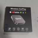 Wireless CarPlay Adapter, Car Adapter with Netflix Fast Car Video Plug & Play, Easy Setup, Supports Netflix/YouTube/TF Card Streaming Equalizers and More for OEM Wired CarPlay/Android Auto Cars