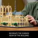 LEGO Architecture Great Pyramid of Giza Set 21058, Home Décor Model Building Kit, Creative DIY Activity, Famous Landmarks Collection