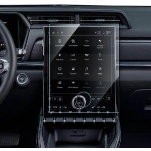 Car Screen Protector for 2025 2026 GMC Terrain (Elevation, AT4, Denali) Accessories Navigation Touchscreen Protector Film Tempered Glass HD Clear Anti-Glare 15''