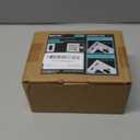 BESTTEN 20 Pack 1 Gang Screw less Decorative Wall Plate, USWP6 Gloss Snow White, H4.69 x W2.91, Faceplate Cover for Decorator Receptacle Outlet & Switch