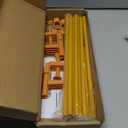 Over The Table Rod Stand with Clamps for Decorations, Adjustable 30"-47'' Height 34"-98" Length Table Balloon Arch Stand Hanging for Wedding Birthday Party Halloween Christmas(COLOR:Gold)