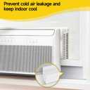 Foam Block for Midea U Shaped Window Air Conditioner, Air Conditioner Window Seal Kit, Prevent Cold and Hot Air Leakage