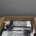 24" Dusk to Dawn Outdoor Wall Light Fixture 2 Pack-Black Extra Large Modern Porch Lantern 3-Light, Waterproof Exterior Lighting Sconce Wall Mount, Outside Lamp for Entryway Garage Coach E12 Base