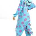 NAITOKE Adult Animal Onesie Halloween Costume Cosplay One-Piece Pajamas Women Man Teens (M)