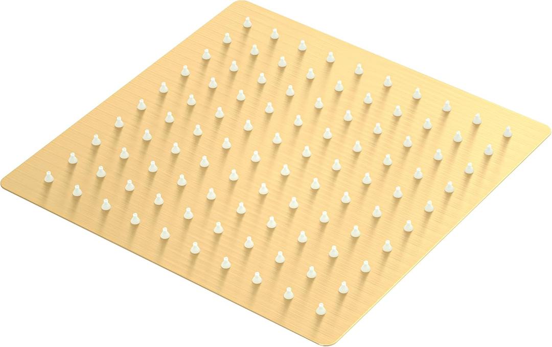 10 inch Shower Head Brushed Gold