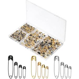 Mr. Pen Assorted Safety Pins - 600 Pack, Small & Large Sizes, Assorted Colors, Ideal for Clothes