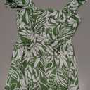ZABERRY Womens Summer Midi Dress 2026 Elastic Straps Square Neck Cute Floral Flowy A-line Sundresses for Women Small