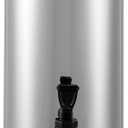 VEVOR Stainless Steel Insulated Beverage Dispenser, 2.4 Gallon 9.2 Liter, Thermal Hot and Cold Drink Server Dispenser with Spigot Handle, Food-grade for Hot Tea Coffee Water Restaurant Drink Shop