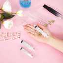 Geiserailie 6 Packs Perfume Refill Tools Kit with Soft Plastic Tube Small Perfume Decanter Kit Extractor for Ink, Pen, Printer Filling, Refillable Liquid Dispensing and Measuring (Clear, 10ml, 20ml)