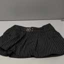 SweatyRocks Women's High Waist Pleated Skirt Stripe Print School A Line Mini Skirts (Medium)