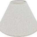 Aspen Creative 32772 Transitional Hardback Empire Shaped Spider Construction Lamp Shade in Flaxen, 18" wide (7" x 18" x 12 1/2")