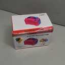 AGPTEK Electric Air Balloon Pump, 110V 600W Rose Red Portable Dual Nozzle Inflator/Blower for Party Decoration