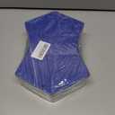 2PCS Propane Tank Holder, Propane Tank Mount, Quality ABS Gas Cylinder Holder with Screws and Safety Chain Supported 4"-12", Suitable for All Kinds of Gas cylinders (Blue)