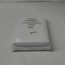 Diraysid 100% Blackout White Curtains Linen Curtains for Bedroom Grommet Thermal Insulated Room Darkening Drapes (2 Panels, W52 x L84 Inch)