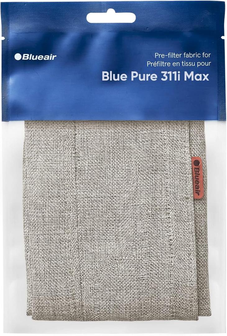 BLUEAIR Genuine Pre-Filter Blue Pure 311i Max Air Purifier, Washable Fabric, Limestone Beige