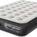 InnoTruth Queen Air Mattress with Built-in Pump, 13" Raised Comfort, Durable Inflatable Bed for Home & Guests, Easy Setup, Ideal for Travel & Camping,
