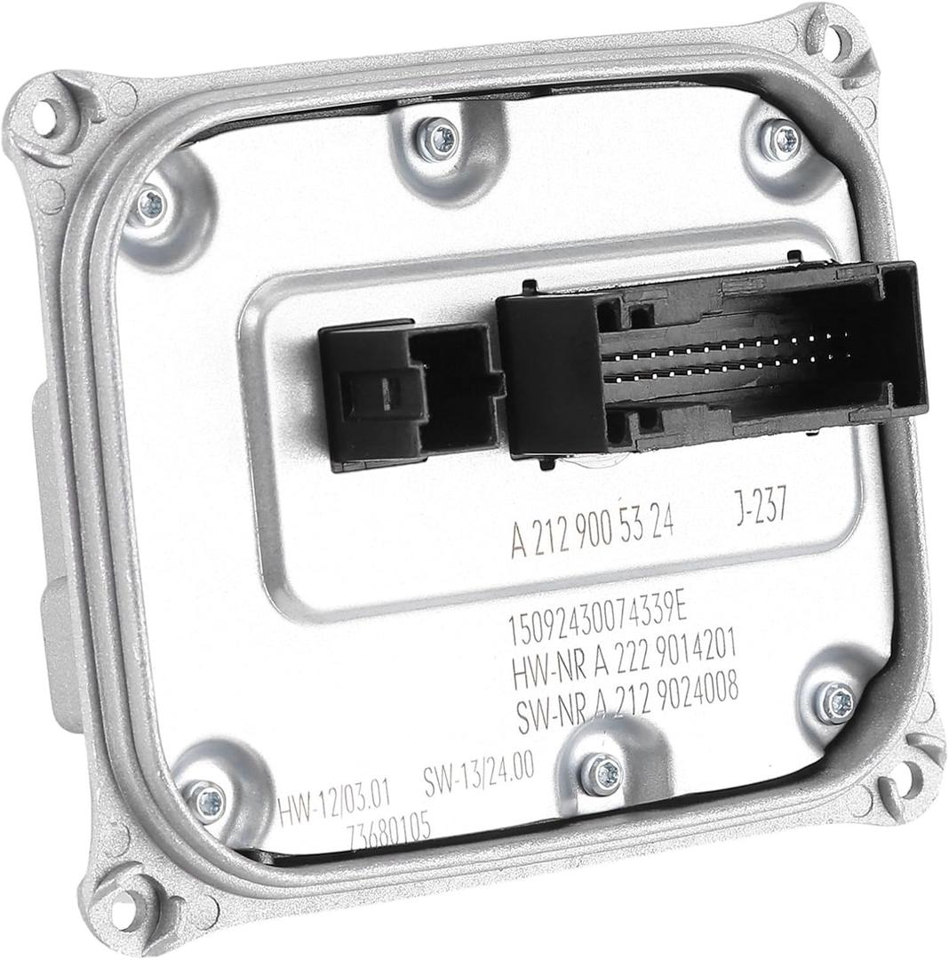 LED Headlight Ballast Control Unit 2189007206 2129005324 Compatible for Mercedes-Benz W212 E-CLASS 2014-2016 E200/E250/E300/E350/E400/E500/E550/E63 AMG/E63 AMG S