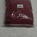 LEMOMO Burgundy Red Thermal Blackout Curtains/52 x 72 Inch/Set of 2 Panels Room Darkening Curtains for Bedroom