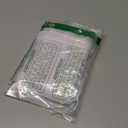 Hwceo Organza Gift Bags 50 Pcs Drawstring 4x6 inch White for Baby Shower,Girl Birthday,Mom Party Favors,Wedding,Bridal Shower,Valentines Day,Xmas,Bulk Sheer Fabric Mesh Tulle Sachet for Jewelry,Candy